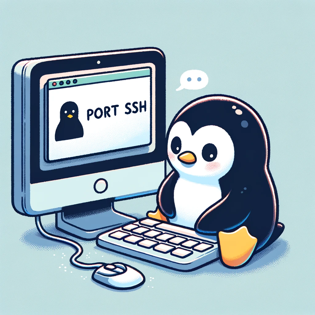 تغییر پورت ssh linux