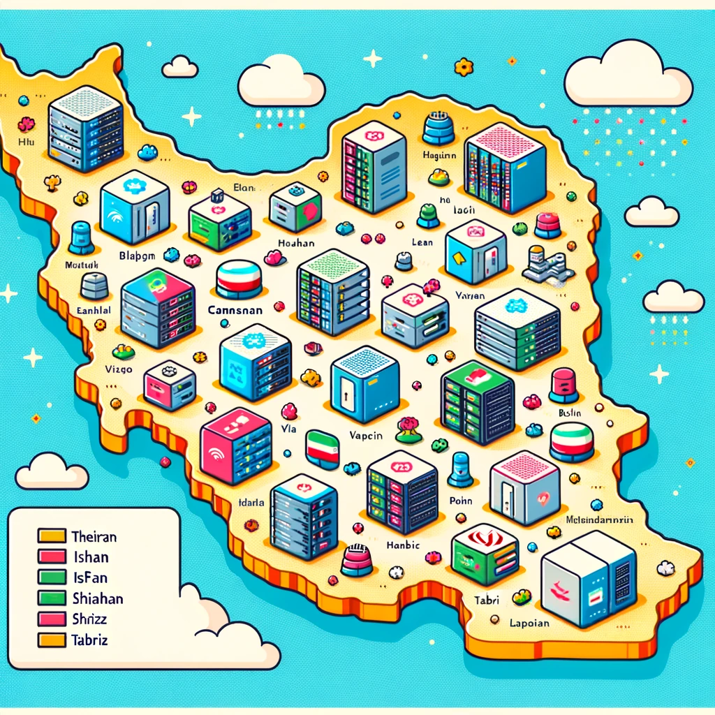 دیتاسنترهای کشور ایران