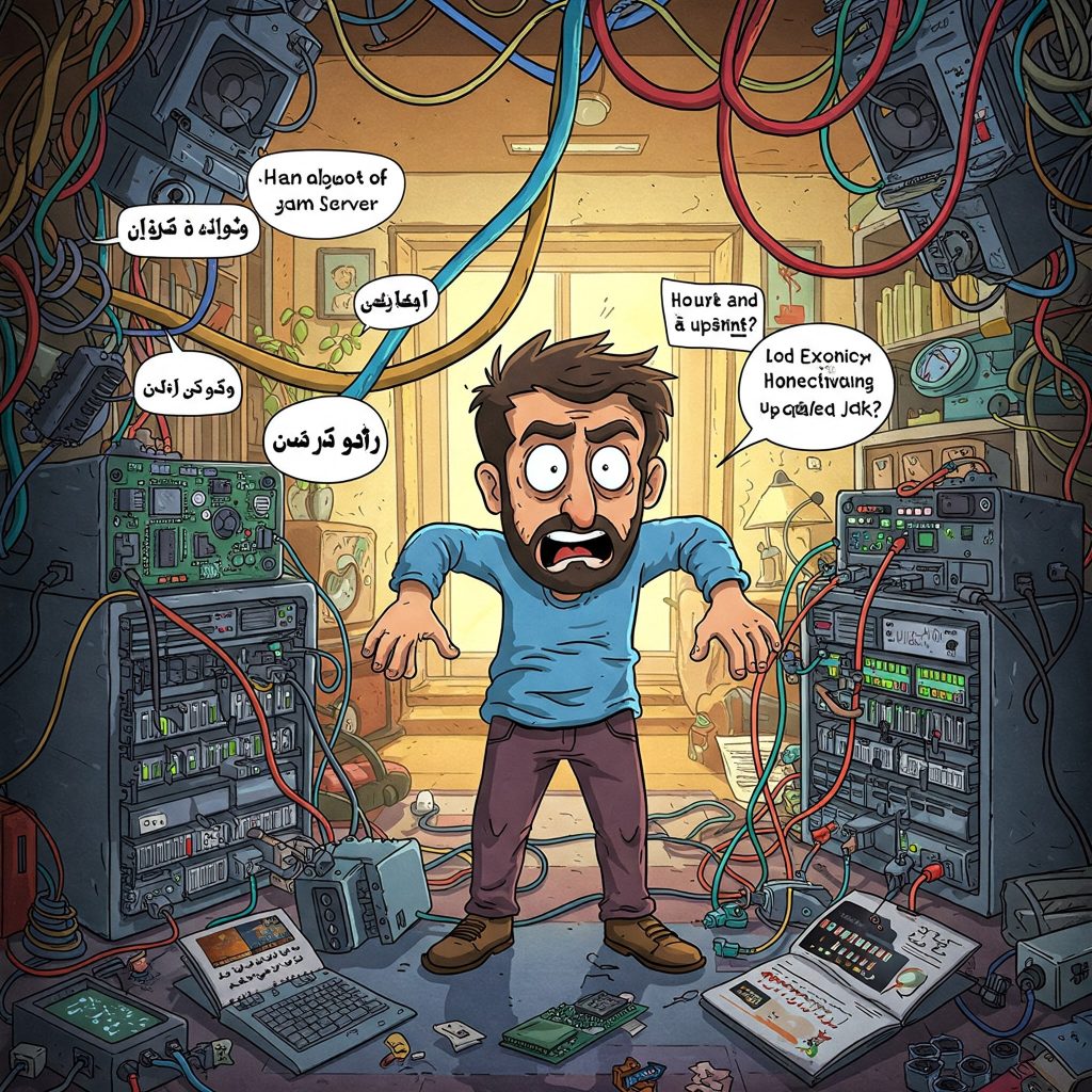 هزینه‌های پنهان چرا یک سرور خانگی در ایران از نظر اقتصادی مقرون به صرفه نیست