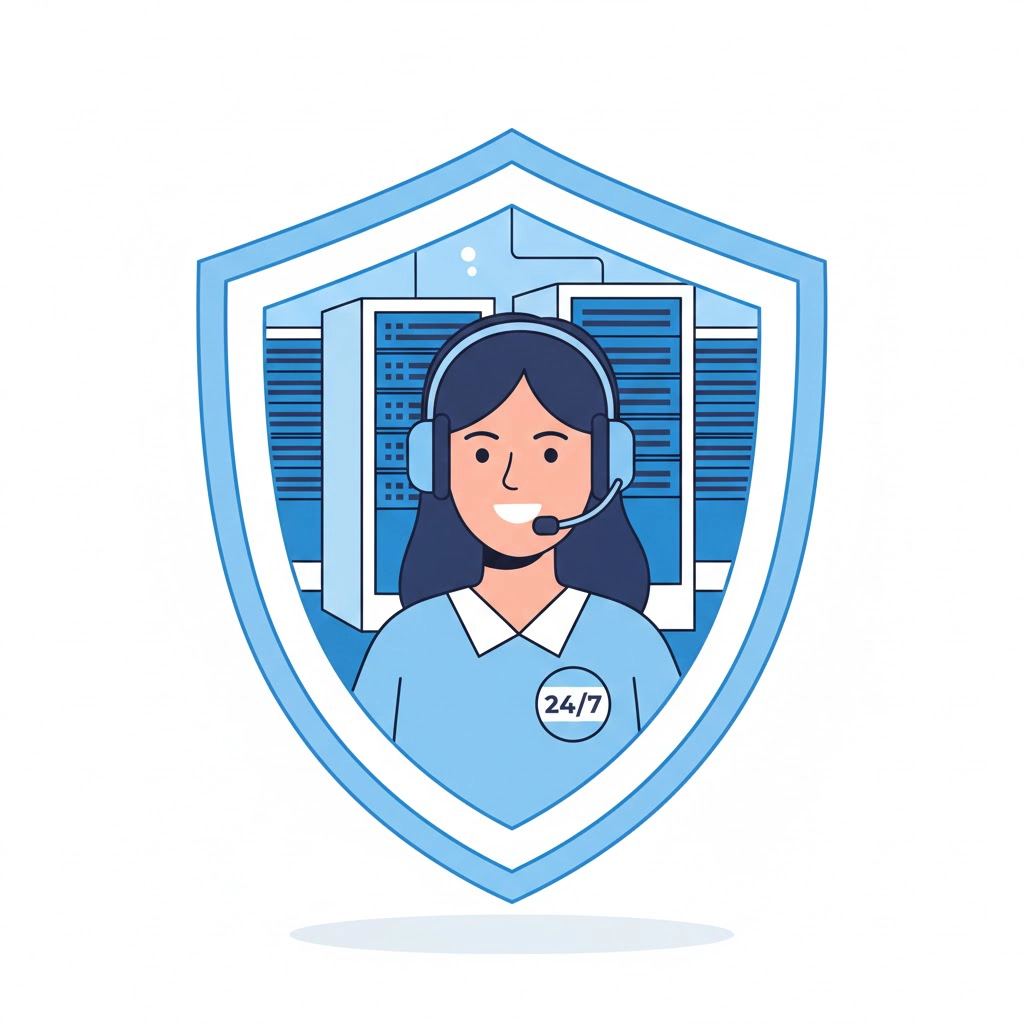 پشتیبانی فنی در خرید VPS