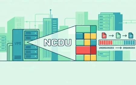 بررسی فضای دیسک VPS